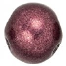 CzechMates Cabochon 7mm Saturated Metallic Red Pear ˜9.5gm