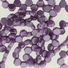Honeycomb 6mm Pastel Lilac, appr 30 beads
