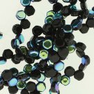 Honeycomb 6mm Jet AB, apprx 30 beads