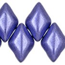 GEMDUO 8x5mm  ColorTrends Saturated Metallic Ultra Violet, aprx 8gm Czech glass beads color 06B07