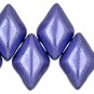 GEMDUO 8x5mm  ColorTrends Saturated Metallic Ultra Violet, aprx 8gm Czech glass beads color 06B07