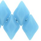 GEMDUO 8x5mm ColorTrends Blue Turquoise, aprx 8gm Czech glass beads color 6303