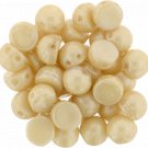 CzechMates Cabochon 7mm Luster - Opaque Champagne  ˜9.5gm
