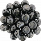 CzechMates Cabochon 7mm Hematite ˜9.5gm
