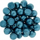 CzechMates Cabochon 7mm Saturated Metallic Shaded Spruce ˜9.5gm