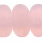 Rondelle 3mm Matte - Milky Pink aprx 100 Czech glass beads