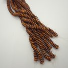 Sunflower Yellow - Picasso 2 Hole Lentil 6mm 50 beads color T93110