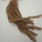 Halo -Linen 2 Hole Lentil 6mm 50 brown beads color 29270