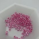 06-38 Toho 6/0 Round Silver-Lined Pink approx 9.5 grams