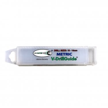STORAGE TUBE - PLASTIC CASE FOR V-DRILLGUIDE OR V-TAPGUIDE - tap & drill guide
