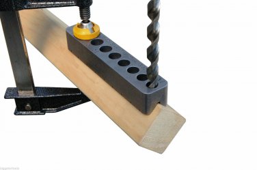 3/8"-1/2" Standard V-DrillGuide - comparable to a portable drill press - USA made
