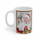 Santa and Reindeer Mug 11oz  Item #294331578