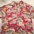 Reyn Spooner 50th Anniversary Hawaii Honolulu Statehood Hawaiian Camp Shirt XL