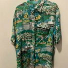 Reyn Spooner MLB Oakland A's Athletics Hawaiian Rayon XXL 2XL