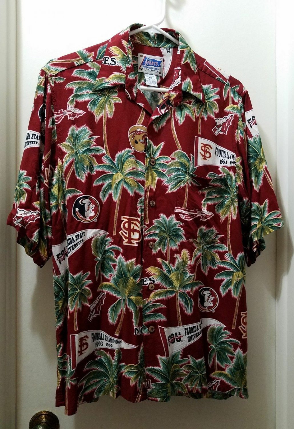 OAKLAND ATHLETICS HAWAIIAN SHIRT 'WORLD SERIES LEGACY' REYN SPOONER SIZE:  XXL