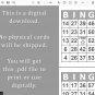 1000 Printable Bingo Cards Pdf Download, 1,2, and 4 Per Page, Instant Fun Party Game