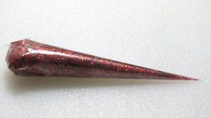 Red Glitter Cone