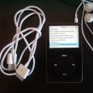 BLACK IPOD VIDEO MP3 PLAYER NO SOUND BROKEN