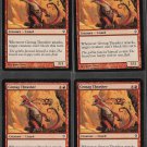 Grotag Thrasher x 4 - Worldwake - Magic the Gathering Grotag Thrasher x 4 - Worldwake - Magic the Gathering