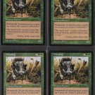 Warthog x 4 - Visions - Magic the Gathering