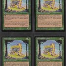 Giant Caterpillar x 4 - Visions - Magic the Gathering