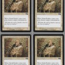 Monk Realist x 4 - Urzas Saga - Magic the Gathering