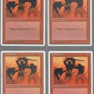 Immolation x 4 - 4th Edition - Magic the Gathering Immolation x 4 - 4th Edition - Magic the Gathering