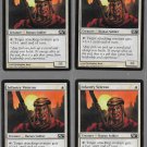 Infantry Veteran x 4 - Magic 2011 - Magic the Gathering