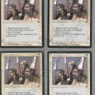 Icatian Infantry x 4 - Fallen Empires - Magic the Gathering