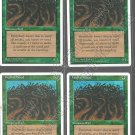 Wall of Wood x 4 - Fourth Edition - Magic the Gathering Wall of Wood x 4 - Fourth Edition - Magic the Gathering