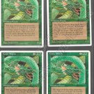 Craw Wurm x 4 - Fourth Edition - Magic the Gathering Craw Wurm x 4 - Fourth Edition - Magic the Gathering