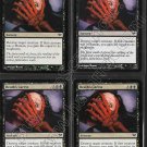 Deaths Caress x 4 - Dark Ascension - Magic the Gathering
