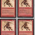 Talruum Minotaur x 4 - Mirage - Magic the Gathering Talruum Minotaur x 4 - Mirage - Magic the Gathering