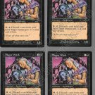 Plague Witch x 4 - Nemesis - Magic the Gathering