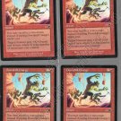 Downhill Charge x 4 - Nemesis - Magic the Gathering
