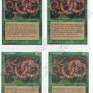 Marsh Viper x 4 - Fourth Edition - Magic the Gathering