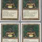 Clay Statue x 4 - Fourth Edition - Magic the Gathering Clay Statue x 4 - Fourth Edition - Magic the Gathering