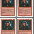 Sisters of the Flame x 4 - Fourth Edition - Magic the Gathering