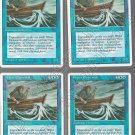 Water Elemental x 4 - Fourth Edition - Magic the Gathering