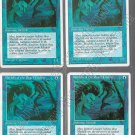 Merfolk of the Pearl Trident x 4 - Fourth Edition - Magic the Gathering