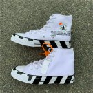 Off-White Converse Chuck Taylor All-Star 70s Hi Stripe White