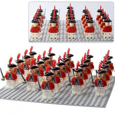 Details about   21Pcs/set British Redcoats Army The Queen's Royal Guard Soldiers Minifigures Toy 