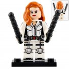 Black Widow (White Suit) 2020 Movie Marvel Super Heroes Minifigures Toys Gifts