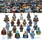20Pcs Different Style The Mandalorian Bounty Hunter Star Wars Minifigures