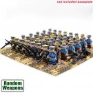 48pcs/set WW2 Army of eight countries German Japan Soviet USA Troops Minifigures