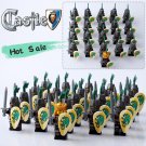 21pcs/set The Elite Dragon Knight Army - Castle Kingdoms Minifigures Toys