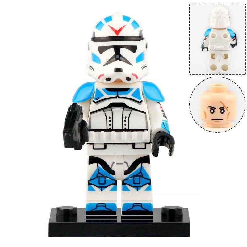 501st Clone Trooper (Jetpack) Star Wars Clone Wars Minifigures Gift Toys