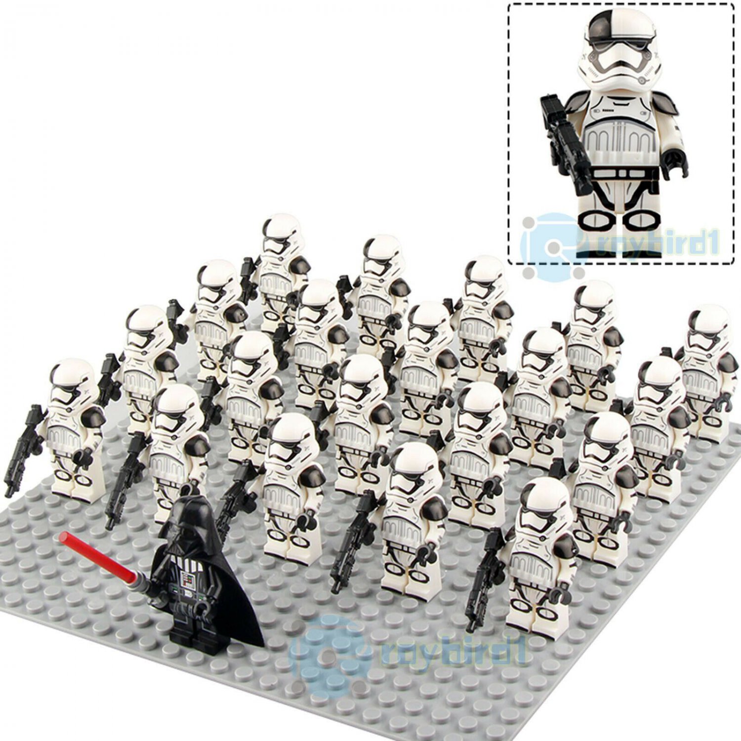 21Pcs Darth Vader & Heavy Armor Executioner Clone Trooper Star Wars Minifigures