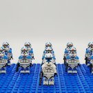11pcs/set Star Wars Captain Rex 501st Clone Trooper Jetpack Army Minifigures Toy