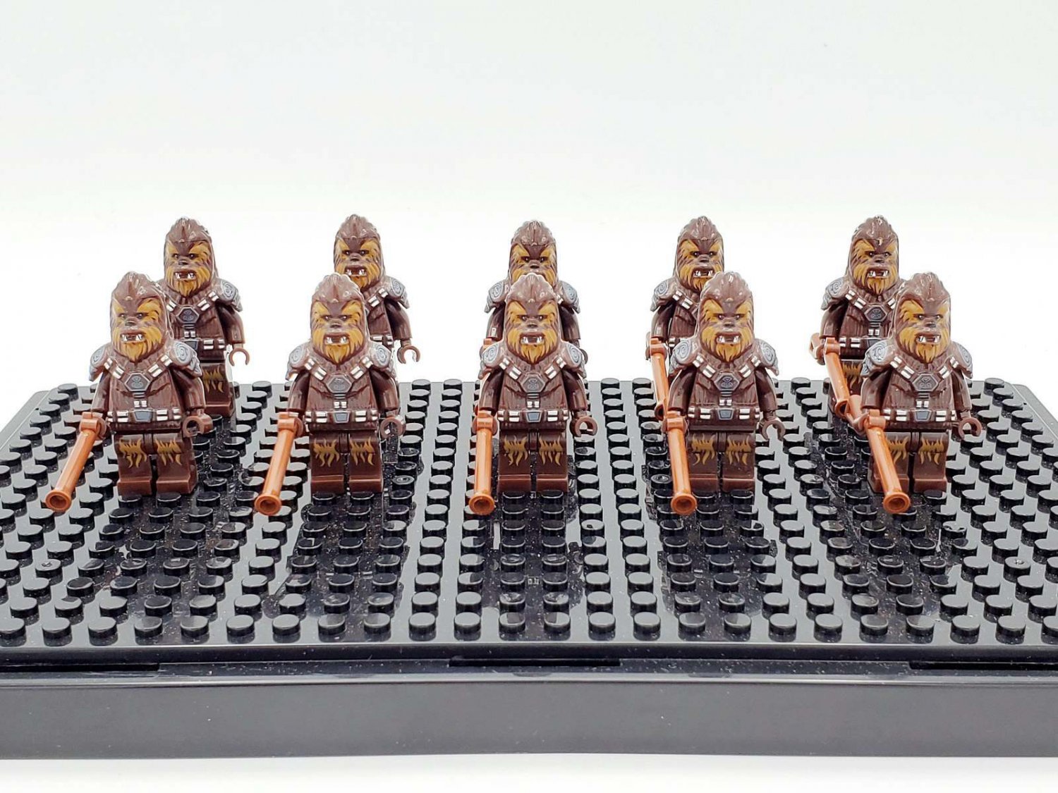 10pcs/set Star Wars Kashyyyk Wookiee army Tarfful Chewbacca Custom Minifigures